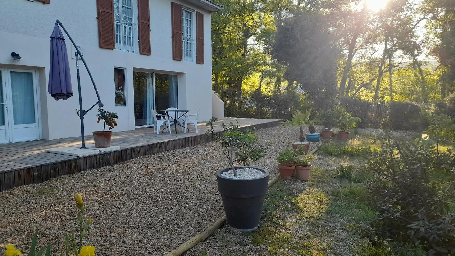 Semesterbostad Les Chenes Villa Villes-sur-Auzon Frankrike